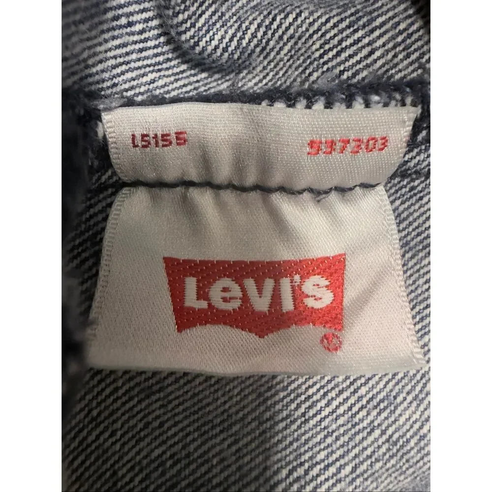 Levi’s 501 XX Jeans Men's 38X32 Button Fly Straight Leg Blue Made in Haiti EUC